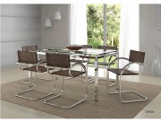 Conjunto Mesa de Jantar Carraro 328-320 com 06 Cadeiras  